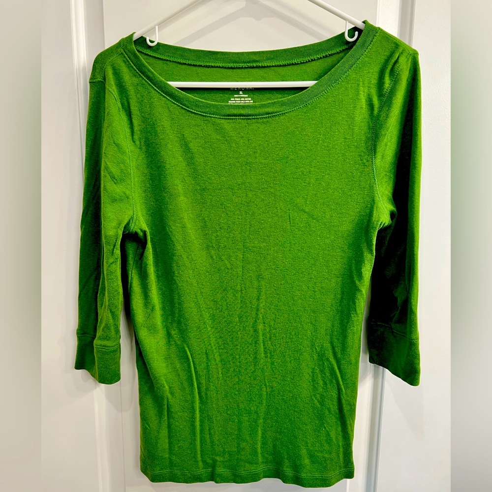 Merona XL 3/4 Sleeve Top